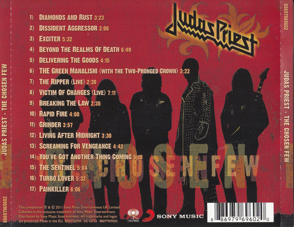 Judas Priest - The Chosen Few (CD, Album, Comp)
