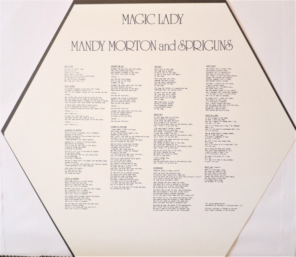 Mandy Morton And Spriguns - Magic Lady (LP, Album, RE)