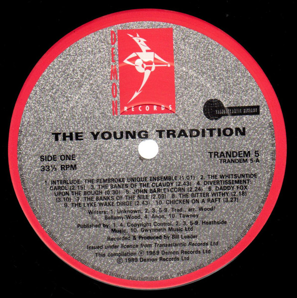 The Young Tradition - The Young Tradition (LP, Comp)