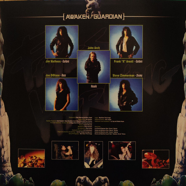 Fates Warning - Awaken The Guardian (LP, Album, RE, 180)