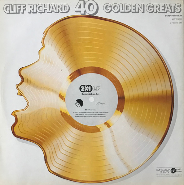 Cliff Richard - 40 Golden Greats (2xLP, Comp)