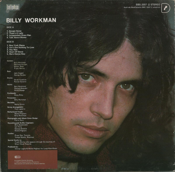 Billy Workman - Billy Workman (LP, Album)