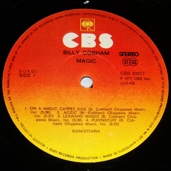 Billy Cobham - Magic (LP, Album)