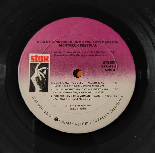 Albert King, Chico Hamilton, Little Milton - Montreux Festival (LP)