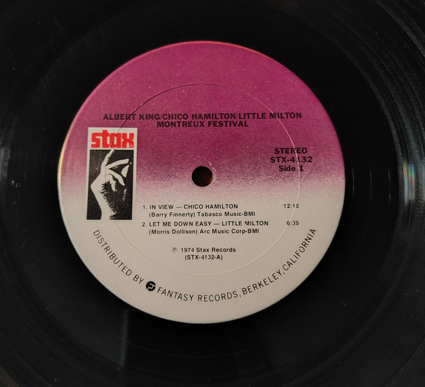 Albert King, Chico Hamilton, Little Milton - Montreux Festival (LP)