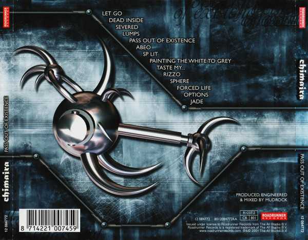 Chimaira - Pass Out Of Existence (CD, Album)