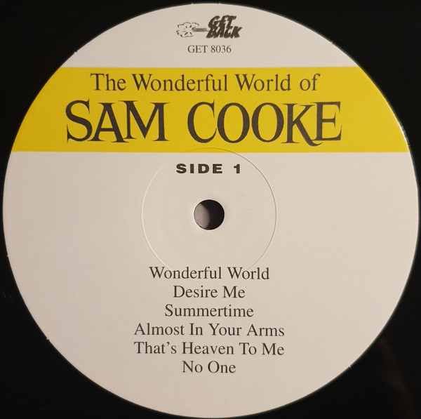 Sam Cooke - The Wonderful World Of Sam Cooke (LP, Comp, RE, 180)
