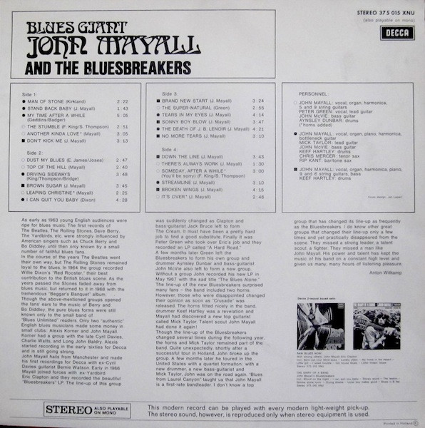 John Mayall - Blues Giant (2xLP, Comp + Box)
