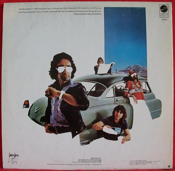 Bad Company (3) - Desolation Angels (LP, Album)