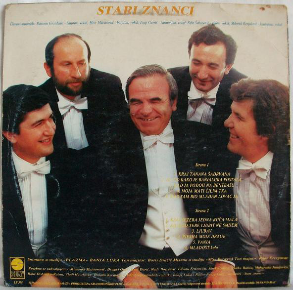 Stari Znanci - Stari Znanci (LP, Album)