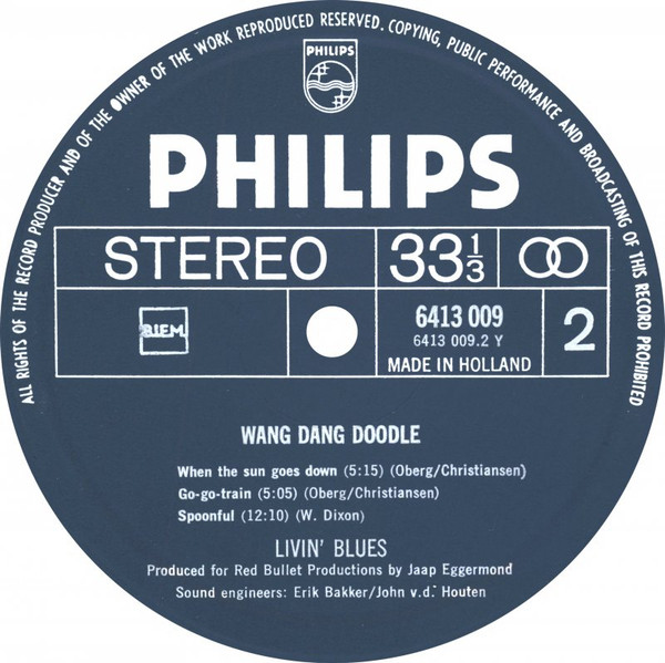 Livin' Blues - Wang Dang Doodle (LP, Album)