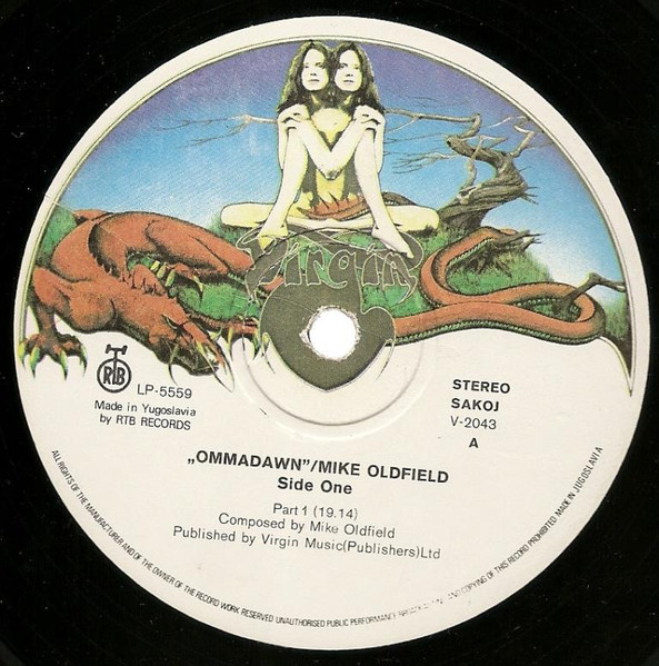 Mike Oldfield - Ommadawn (LP, Album)