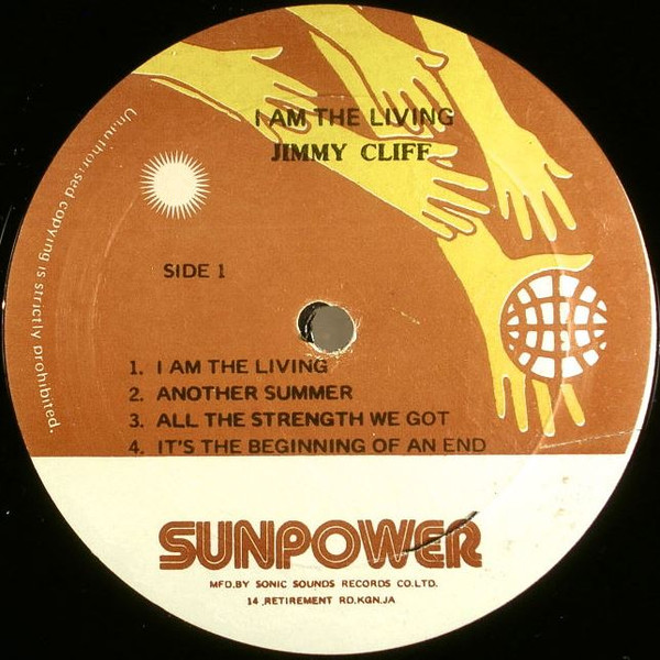 Jimmy Cliff - I Am The Living (LP, Album)