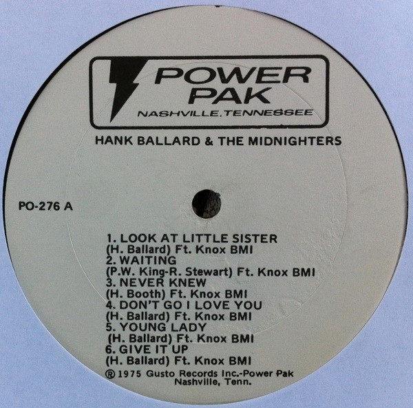 Hank Ballard And The Midnighters* - Finger Poppin' Time [Mr. Rhythm & Blues] (LP, Album, RE)