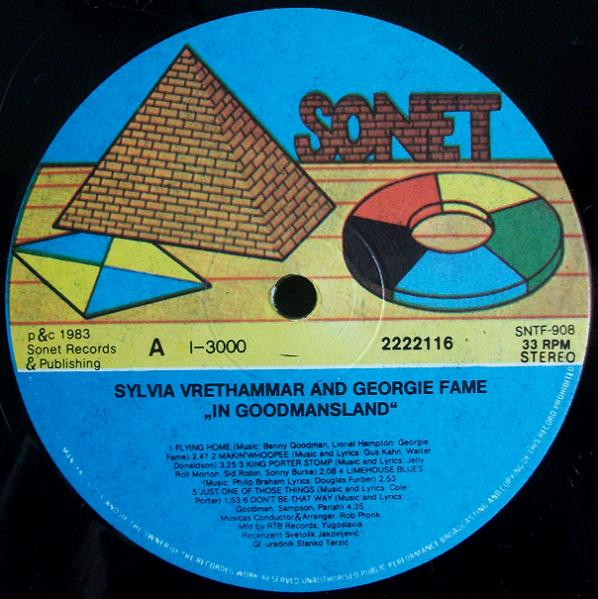 Sylvia Vrethammar & Georgie Fame - In Goodmansland (LP, Album)