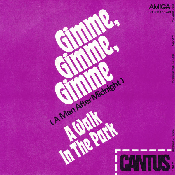Cantus-Chor - Gimme, Gimme, Gimme (A Man After Midnight) (7