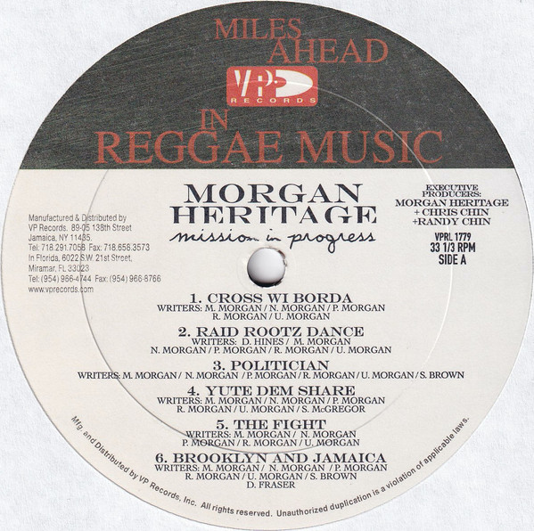 Morgan Heritage - Mission In Progress (LP)