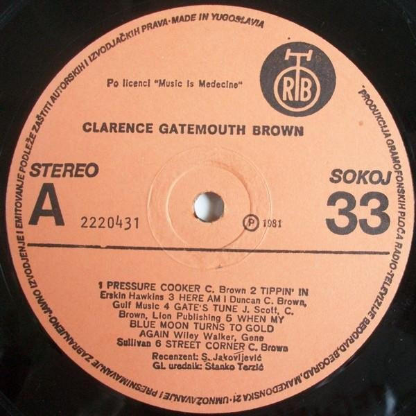 Clarence Gatemouth Brown* - Blackjack (LP, Album)