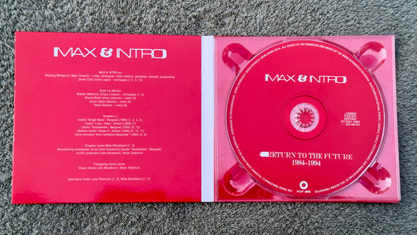 Max & Intro - Return To The Future 1984-1994 (CD, Comp, Ltd, RM, Dig)