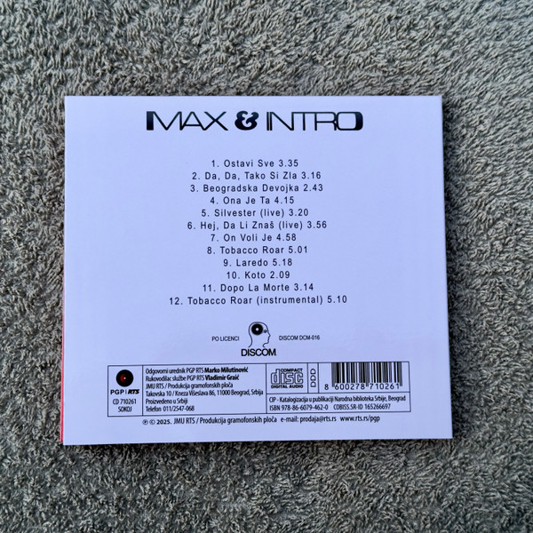 Max & Intro - Return To The Future 1984-1994 (CD, Comp, Ltd, RM, Dig)