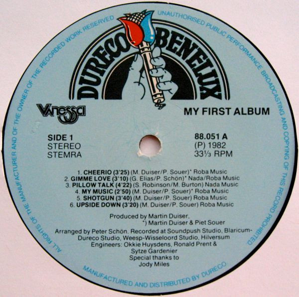Vanessa (2) - My First Album (LP, Album)