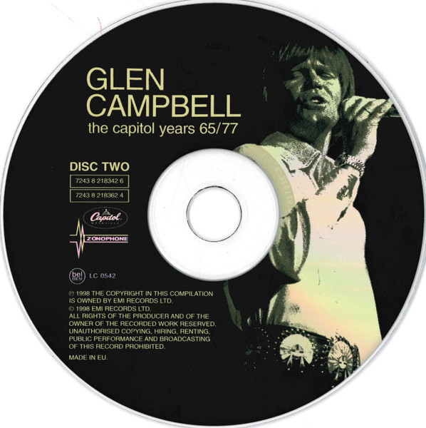Glen Campbell - The Capitol Years 65/77 (2xCD, Comp, EMI)