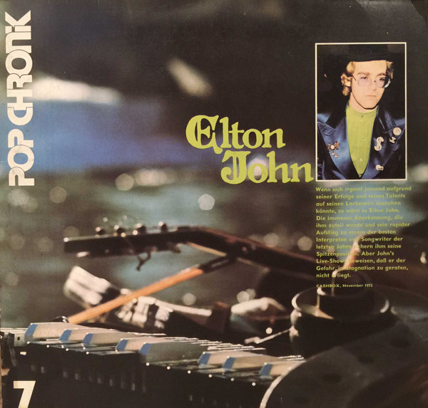 Elton John - Pop Chronik (2xLP, Comp, Gat)