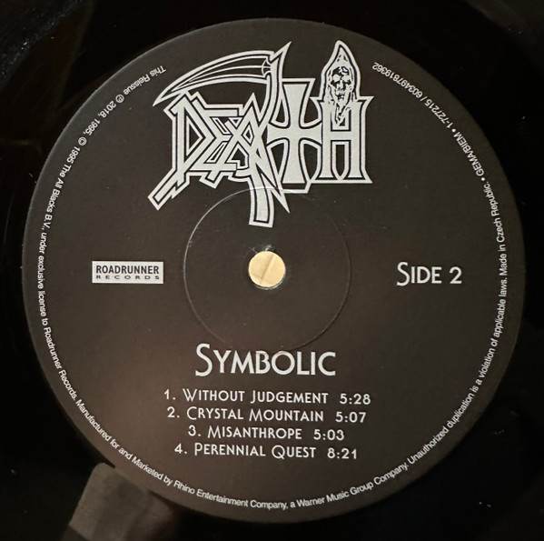 Death (2) - Symbolic (LP, Album, RE, RP)