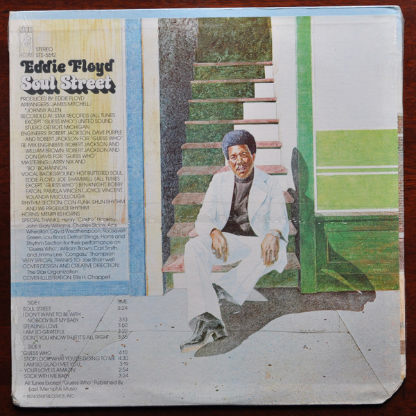 Eddie Floyd - Soul Street (LP, Album, Son)