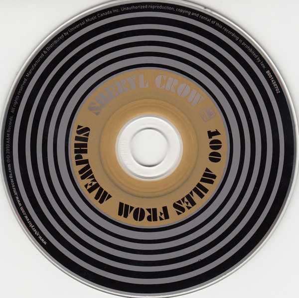 Sheryl Crow - 100 Miles From Memphis (CD, Album, Dig)
