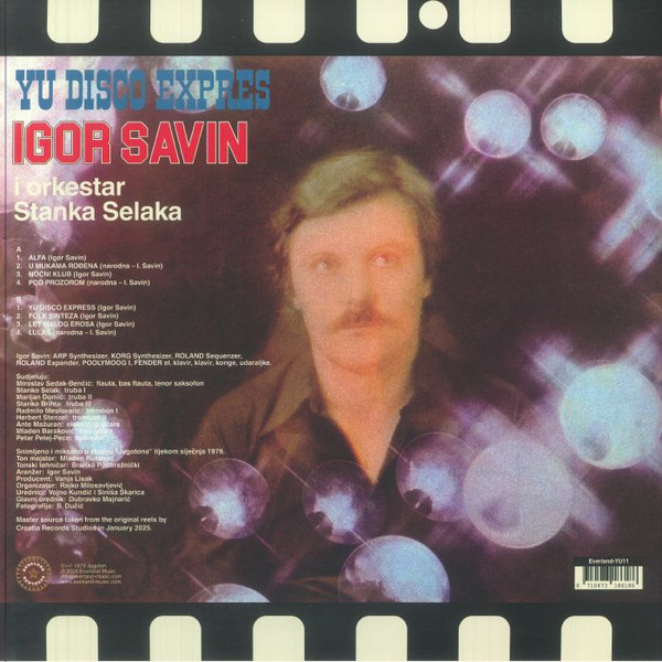 Igor Savin, Orkestar Stanka Selaka - YU Disco Expres (LP, Album, RE)