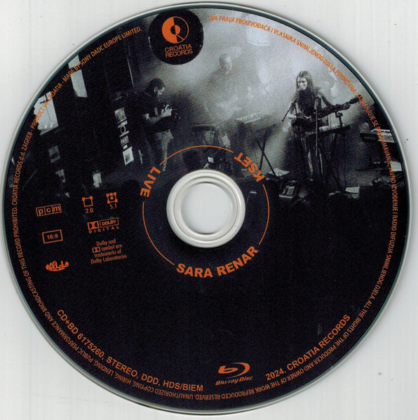 Sara Renar - Live - KSET (CD, Album + Blu-ray)