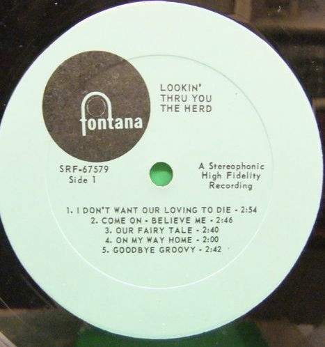 The Herd* - Lookin Thru You (LP, Album)