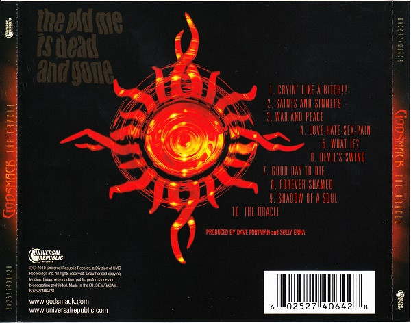 Godsmack - The Oracle (CD, Album)