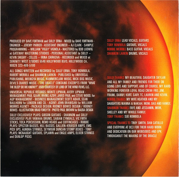 Godsmack - The Oracle (CD, Album)