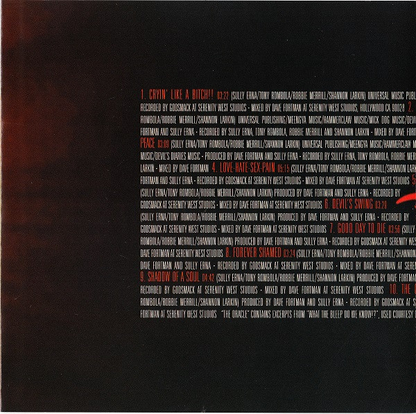 Godsmack - The Oracle (CD, Album)
