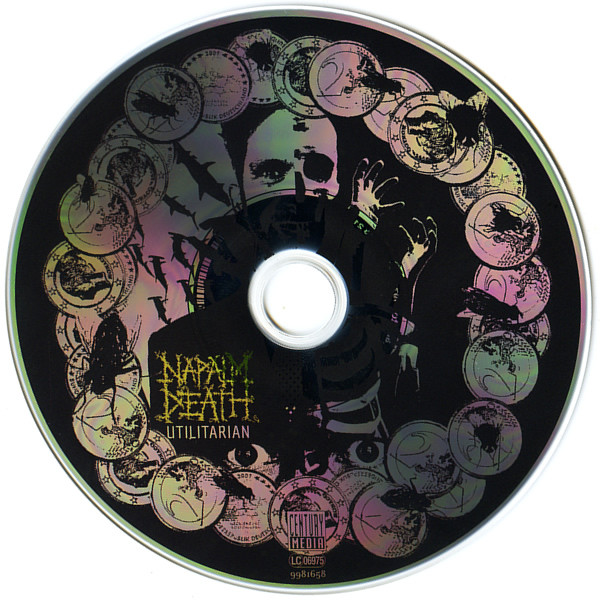 Napalm Death - Utilitarian (CD, Album, Ltd, Dig)