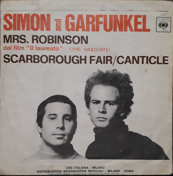 Simon And Garfunkel* - Mrs. Robinson (7