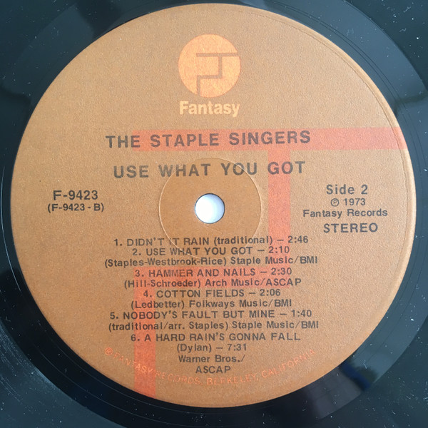 The Staple Singers - Use What You Got (LP, Comp)