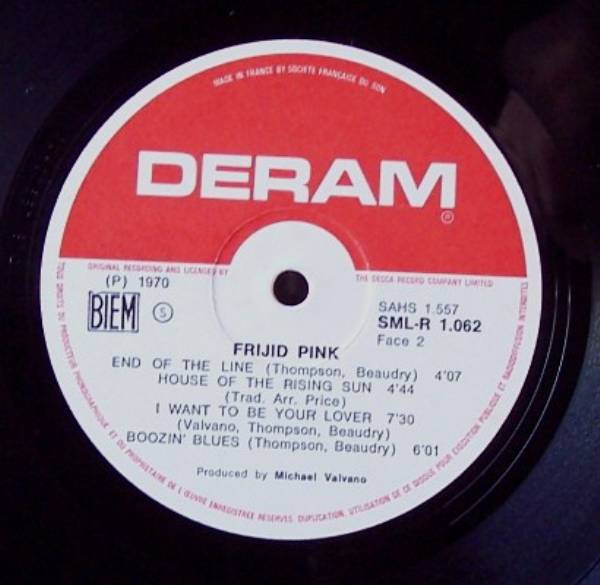 Frijid Pink - Frijid Pink (LP, Album)