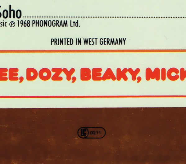 Dave Dee, Dozy, Beaky, Mick & Tich - Bend It! (LP, Album, Comp, RE)