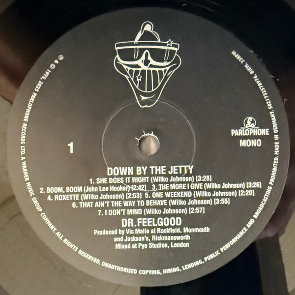Dr. Feelgood - Down By The Jetty (LP, Album, Mono, RE, RM, 50t)