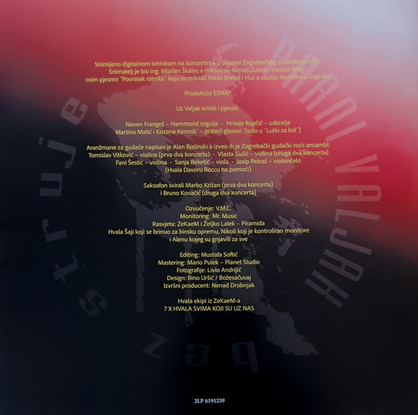 Parni Valjak - Bez Struje - Live In ZeKaeM (2xLP, Comp, RM)