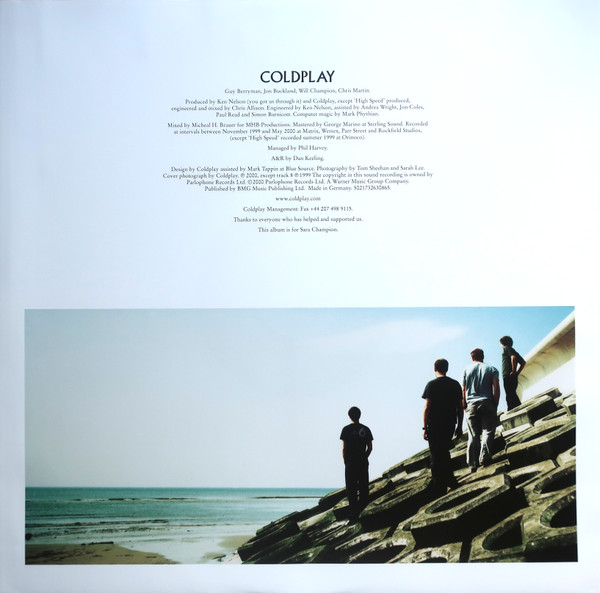 Coldplay - Parachutes (LP, Album, RE, Cle)