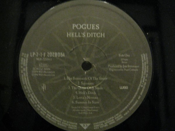 The Pogues - Hell's Ditch (LP, Album)