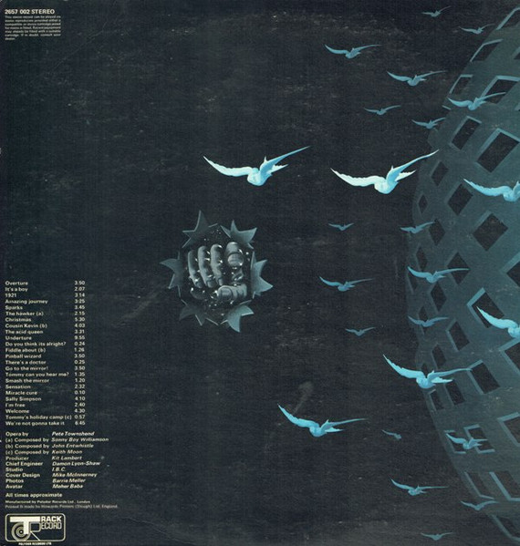 The Who - Tommy (2xLP, Album, RE, Tri)