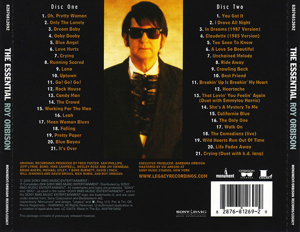 Roy Orbison - The Essential Roy Orbison (2xCD, Comp, Jew)