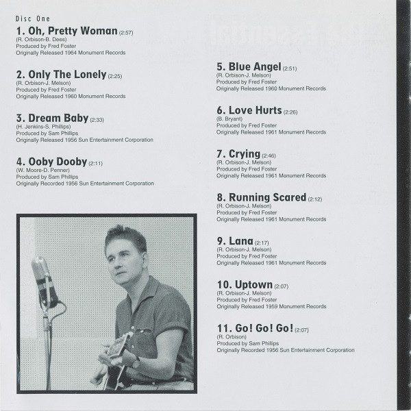 Roy Orbison - The Essential Roy Orbison (2xCD, Comp, Jew)
