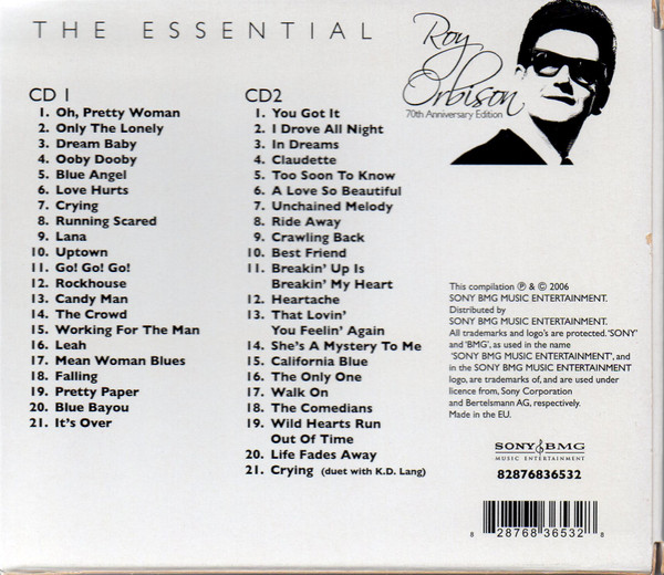Roy Orbison - The Essential Roy Orbison (2xCD, Comp, Jew)