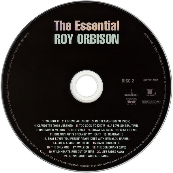 Roy Orbison - The Essential Roy Orbison (2xCD, Comp, Jew)